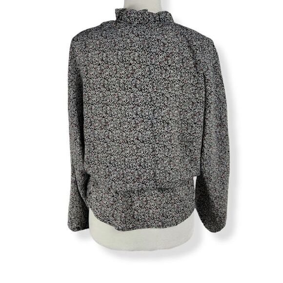 AX Long Sleeve wrap blouse  Size 10 - Picture 3 of 4